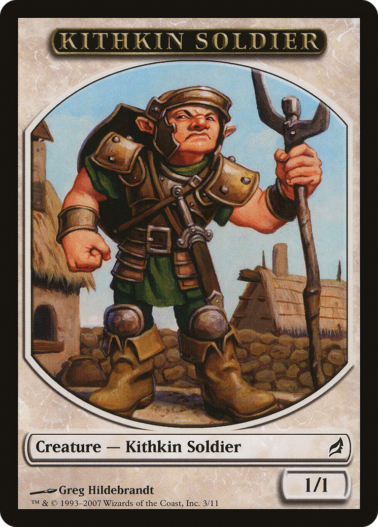 Kithkin Soldier (TLRW-003) - Lorwyn Tokens