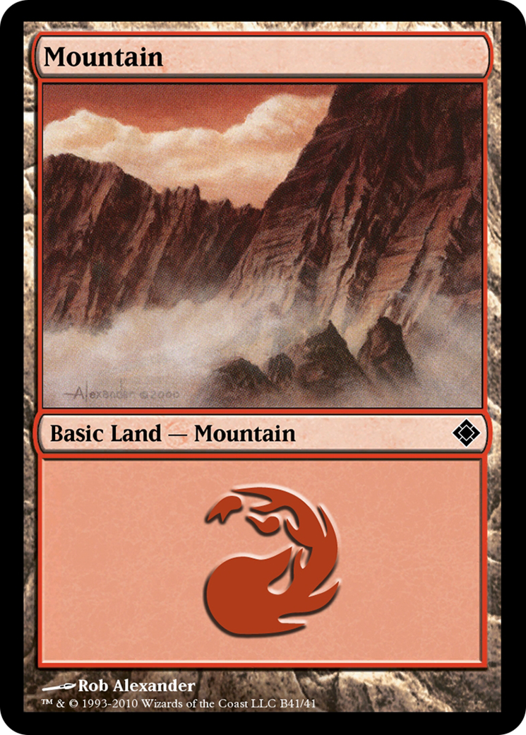 Mountain (TD0-B41) - Magic Online Theme Decks