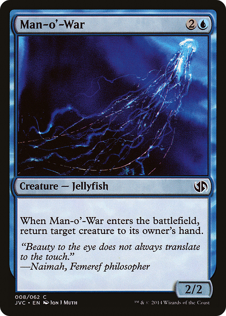 Man-o'-War (JVC-008) - Duel Decks Anthology: Jace vs. Chandra