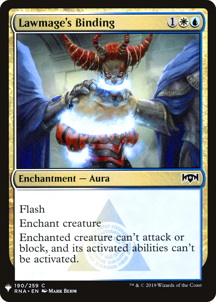 Lawmage's Binding (MB1-1447) - Mystery Booster