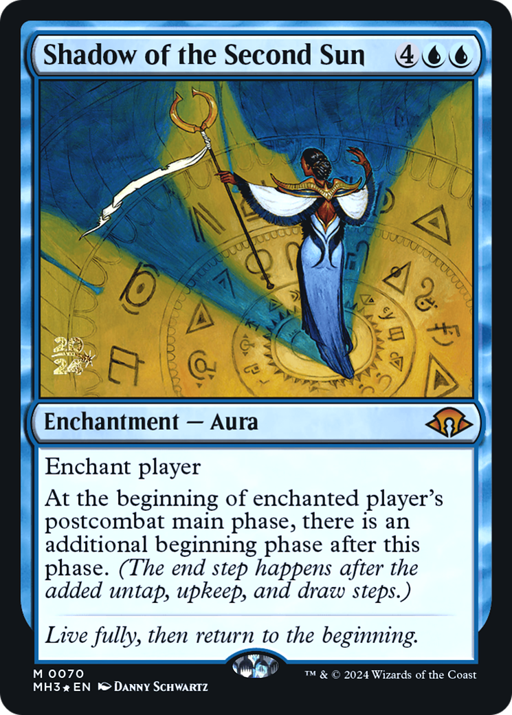 Shadow of the Second Sun (PMH3-70S) - Modern Horizons 3 Promos Foil - Premium MTG Single from Wizards of the Coast - Just $2.81! Shop now at Game Crave Tournament Store