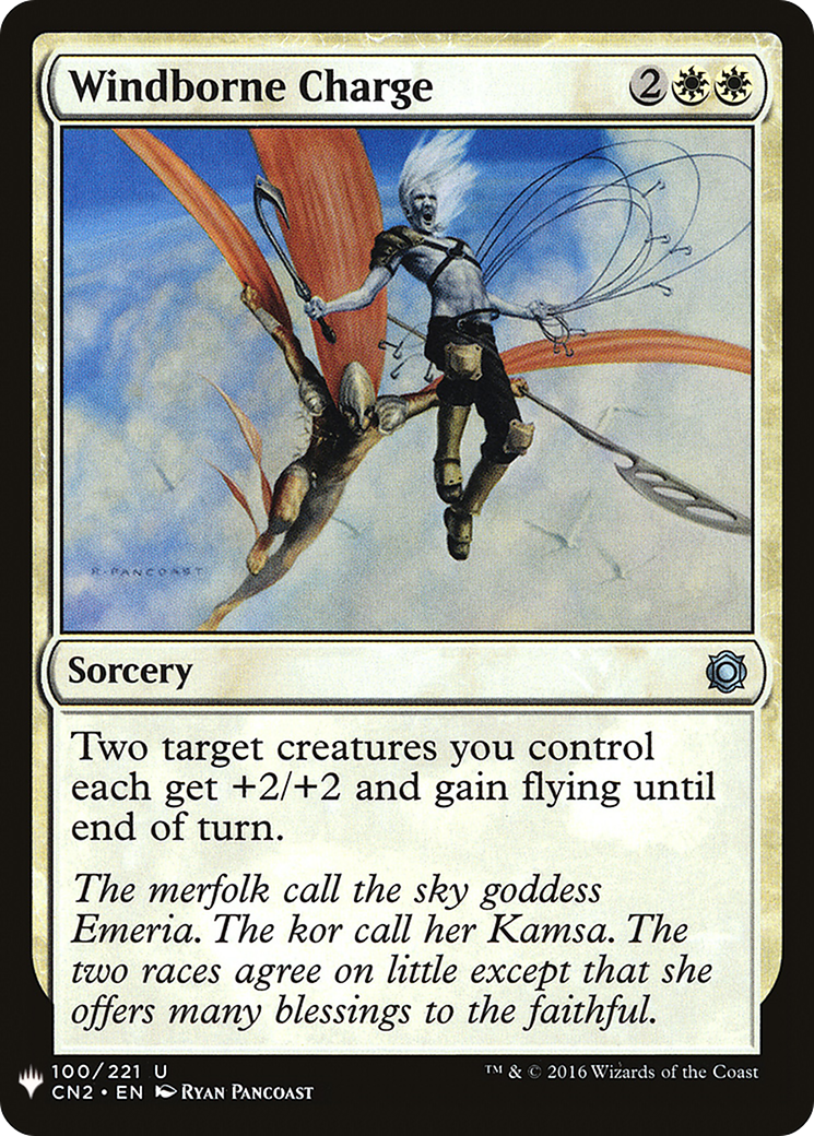 Windborne Charge (MB1-276) - Mystery Booster