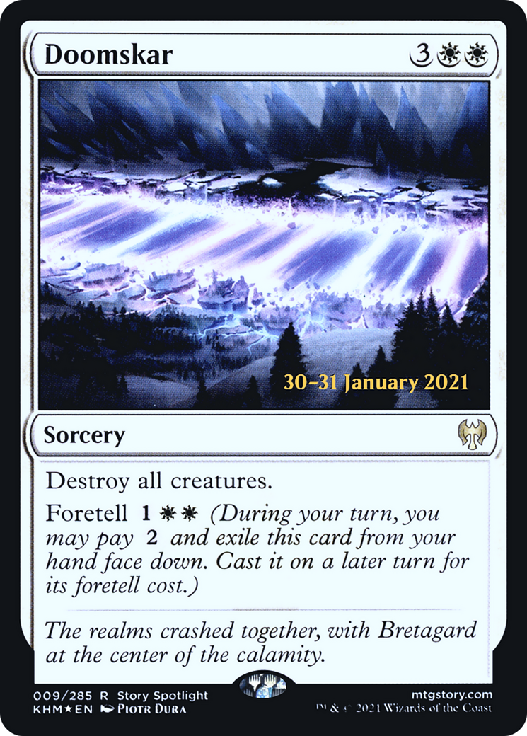Doomskar (PKHM-09S) - Kaldheim Promos Foil