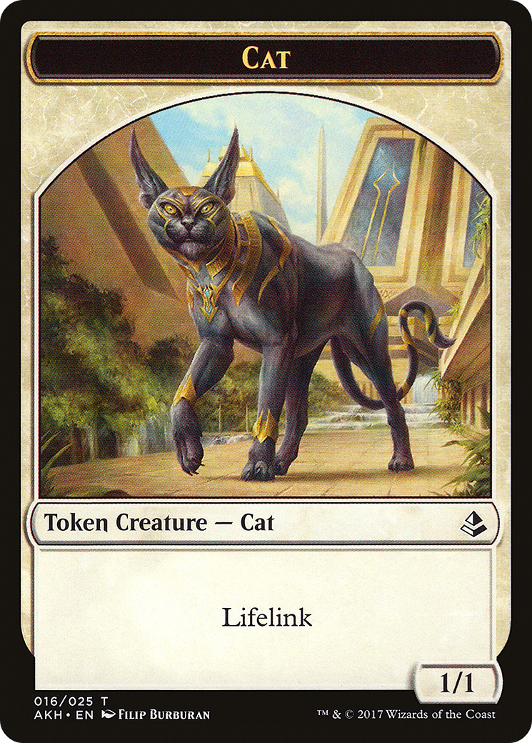 Cat (TAKH-016) - Amonkhet Tokens