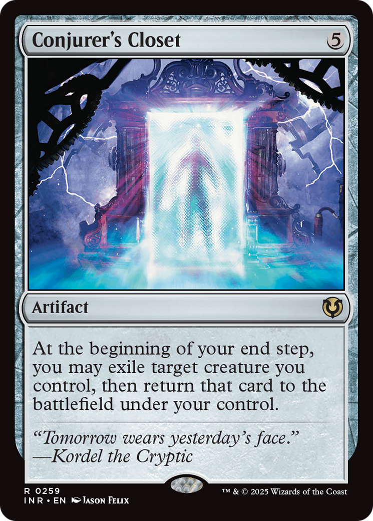 Conjurer's Closet (-259) - Innistrad Remastered Foil - Premium MTG Single from Wizards of the Coast - Just $2.54! Shop now at Game Crave Tournament Store