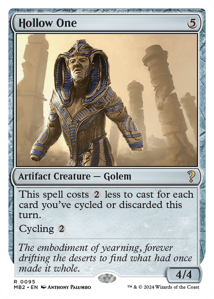 Hollow One (MB2-095) - Mystery Booster 2 - Premium MTG Single from Wizards of the Coast - Just $0.86! Shop now at Game Crave Tournament Store