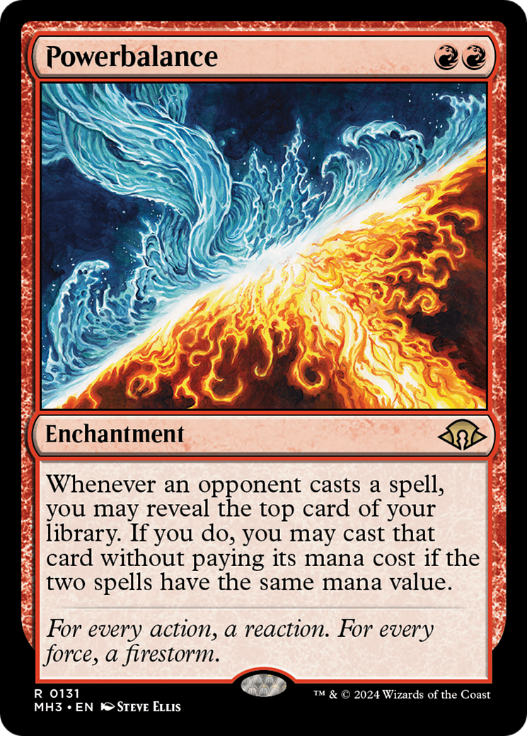 Powerbalance (MH3-131) - Modern Horizons 3 Foil - Premium MTG Single from Wizards of the Coast - Just $0.26! Shop now at Game Crave Tournament Store