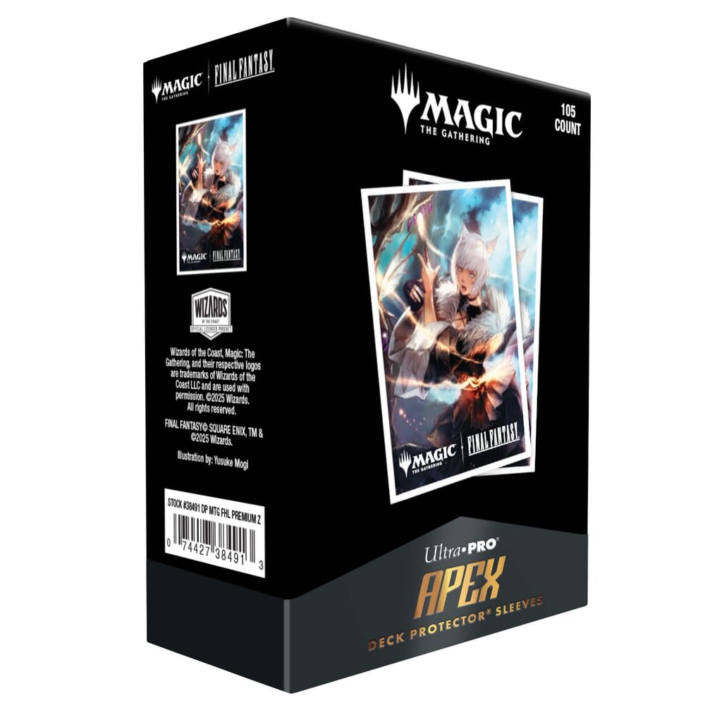 APEX Deck Protector Sleeves MTG x Final Fantasy - Y'shtola (105-pack)
