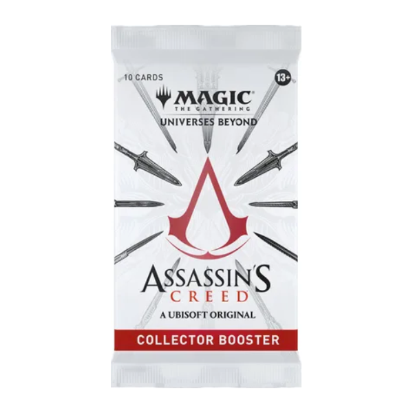 MTG TCG - Assassin's Creed Collector Booster Pack - Premium MTG Sealed from Wizards of the Coast - Just $27.99! Shop now at Game Crave Tournament Store