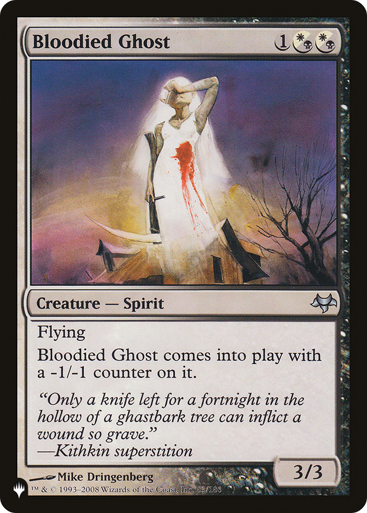 Bloodied Ghost (PLIST-391) - The List