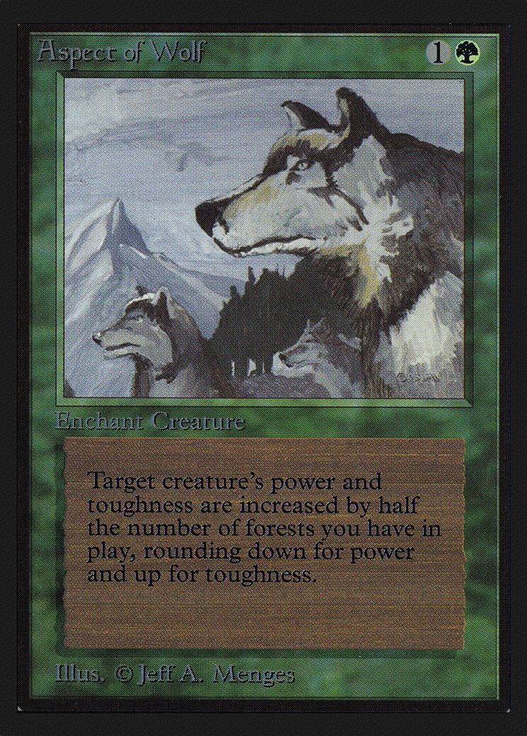 Aspect of Wolf (CEI-185) - Intl. Collectors' Edition