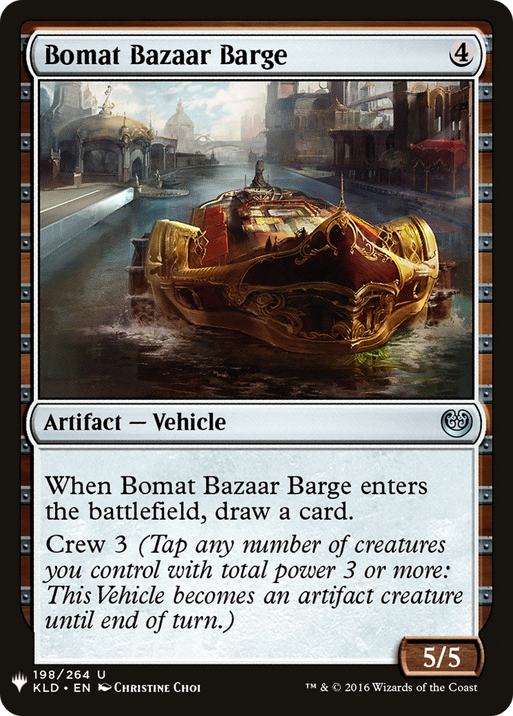 Bomat Bazaar Barge (MB1-1550) - Mystery Booster