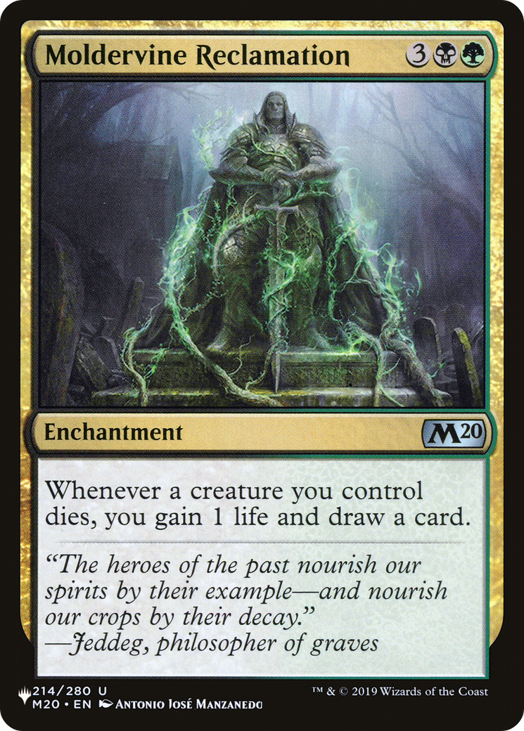 Moldervine Reclamation (PLIST-383) - The List