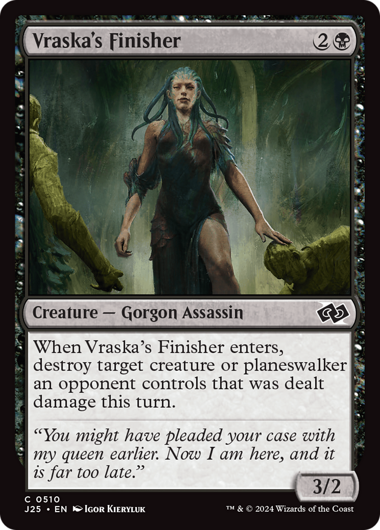 Vraska's Finisher (J25-510) - Foundations Jumpstart - Premium MTG Single from Wizards of the Coast - Just $0.25! Shop now at Game Crave Tournament Store