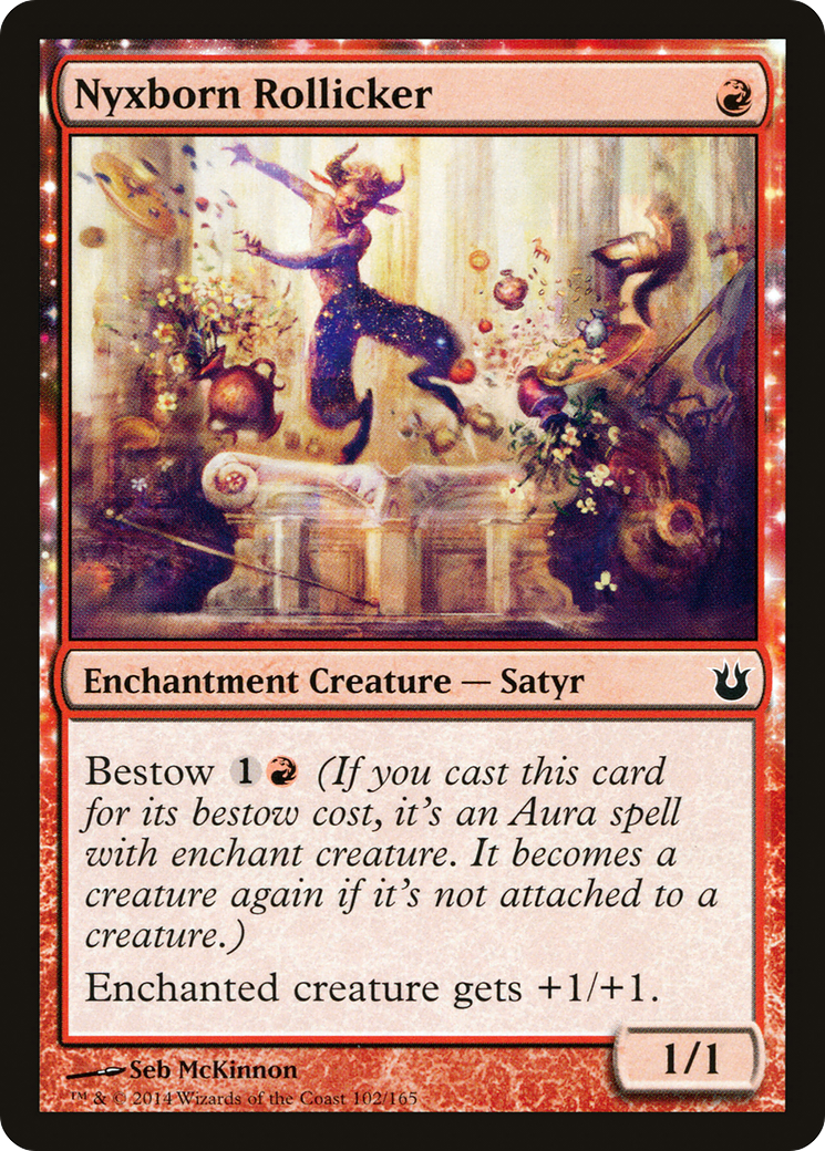 Nyxborn Rollicker (BNG-102) - Born of the Gods: (nyxtouched) Foil