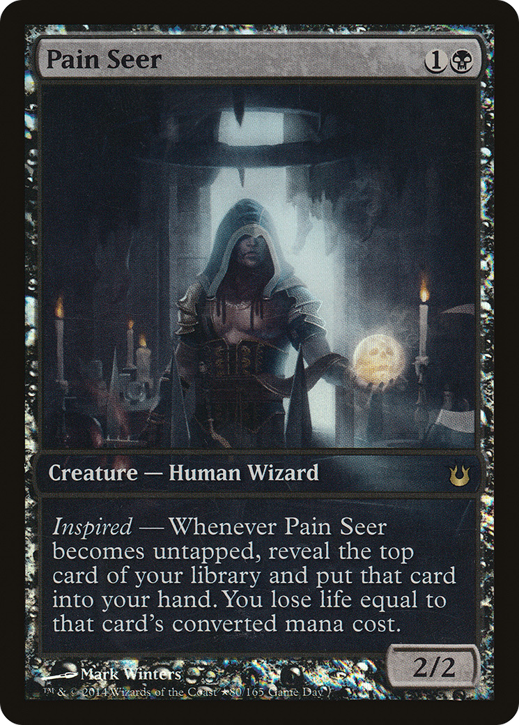 Pain Seer (PBNG-080) - Born of the Gods Promos Foil