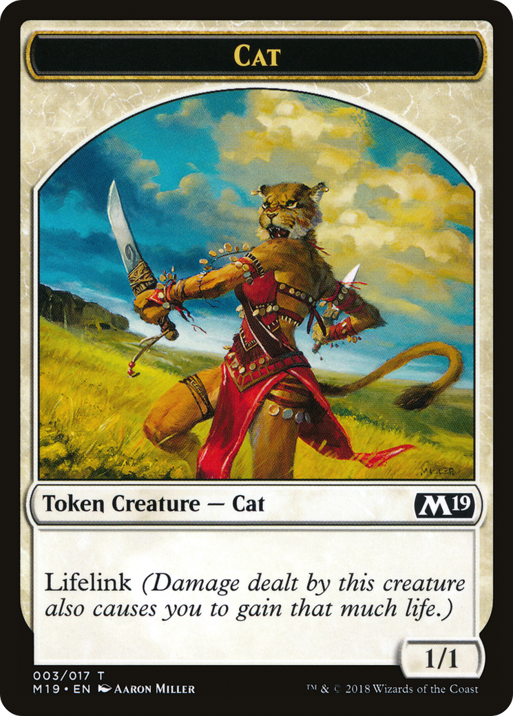 Cat (TM19-003) - Core Set 2019 Tokens