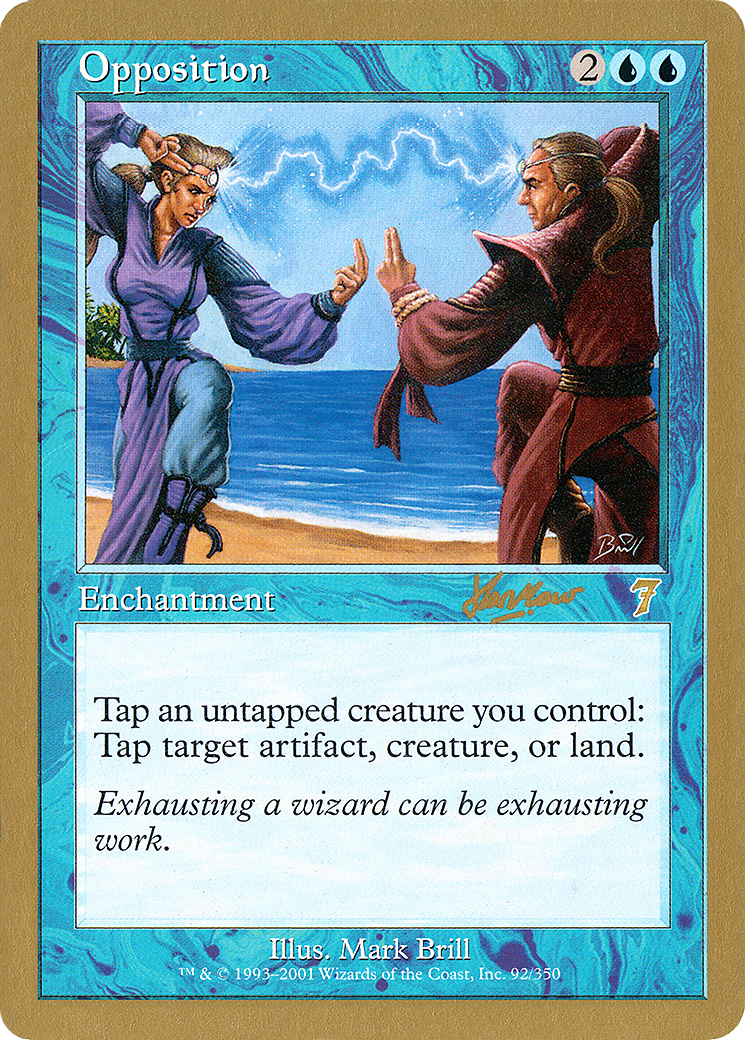 Opposition (WC02-SHH92) - World Championship Decks 2002