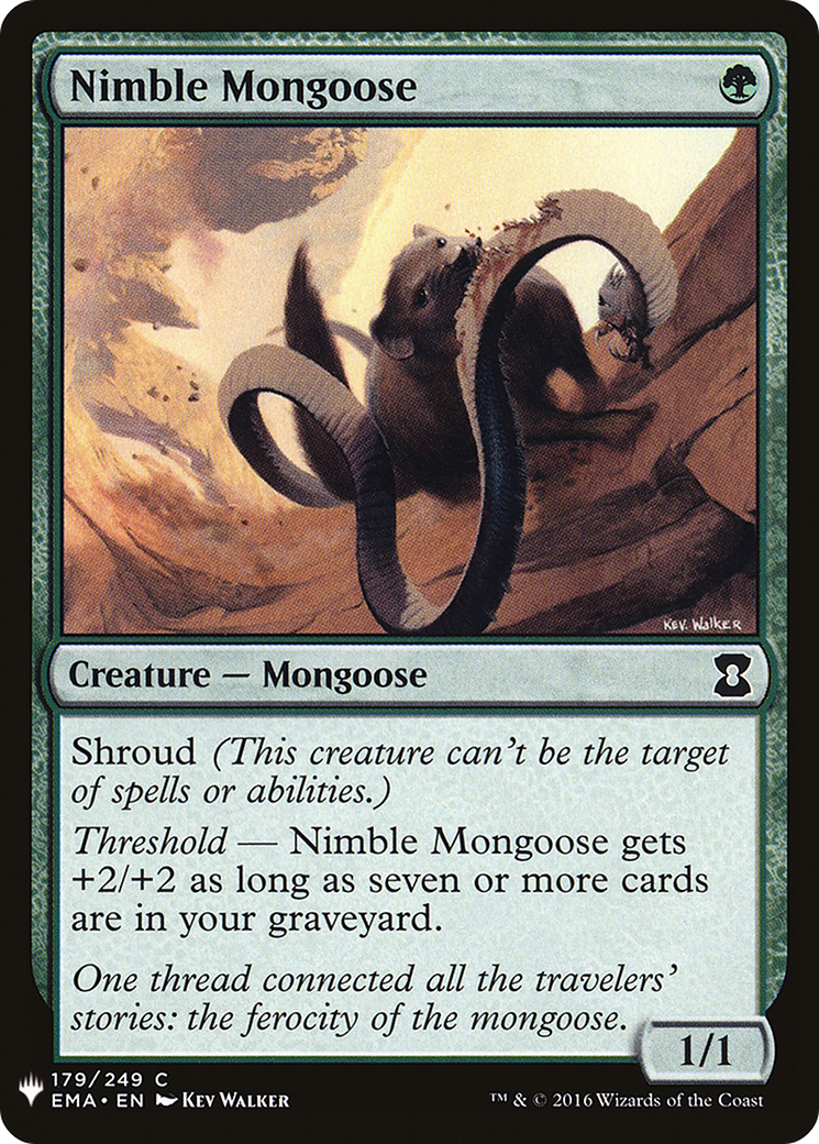 Nimble Mongoose (MB1-1280) - Mystery Booster