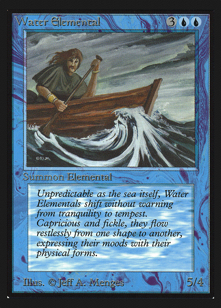 Water Elemental (CEI-092) - Intl. Collectors' Edition