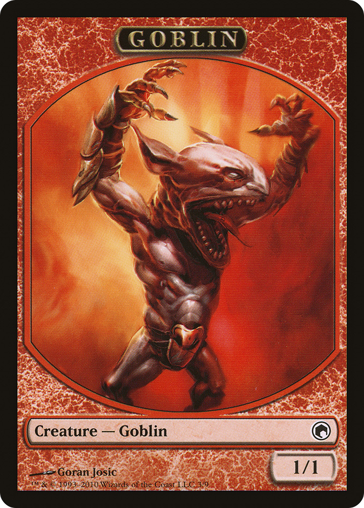 Goblin (TSOM-003) - Scars of Mirrodin Tokens