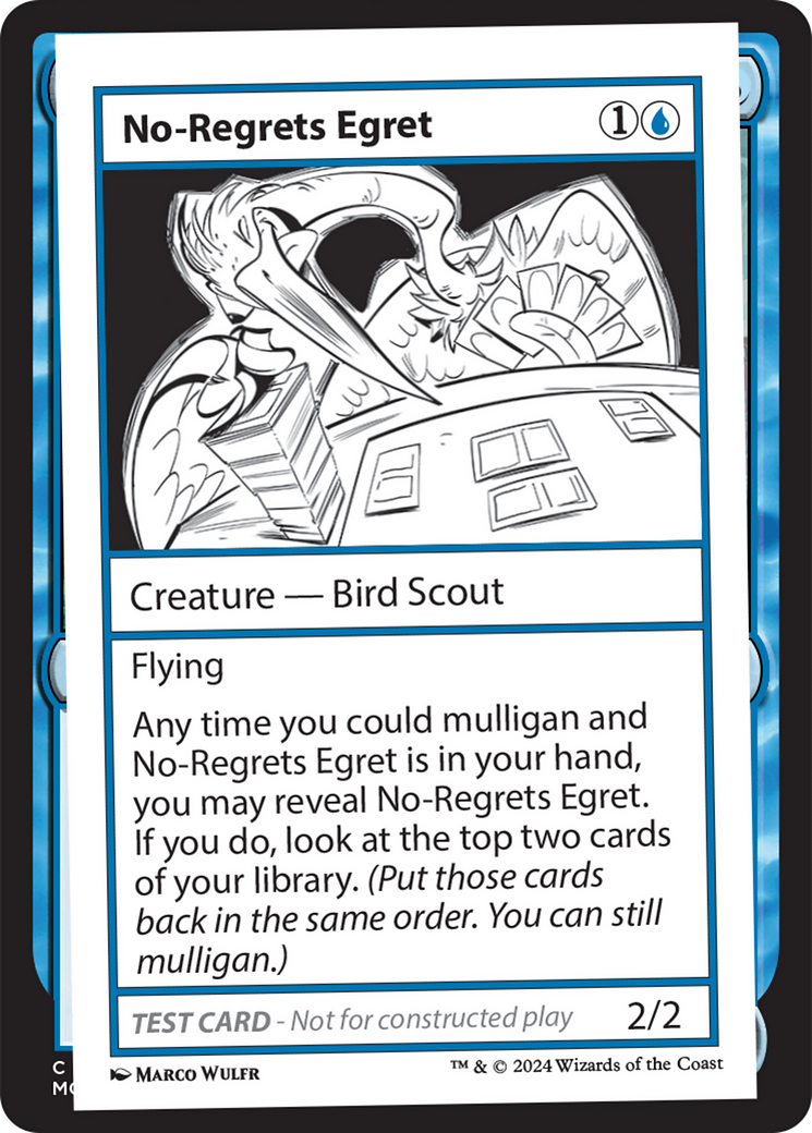 No-Regrets Egret (MB2-297) - Mystery Booster 2 - Premium MTG Single from Wizards of the Coast - Just $0.26! Shop now at Game Crave Tournament Store