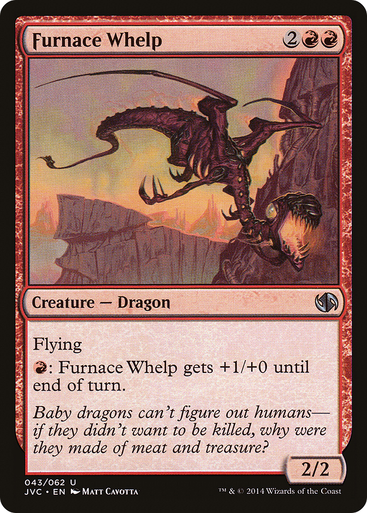 Furnace Whelp (JVC-043) - Duel Decks Anthology: Jace vs. Chandra