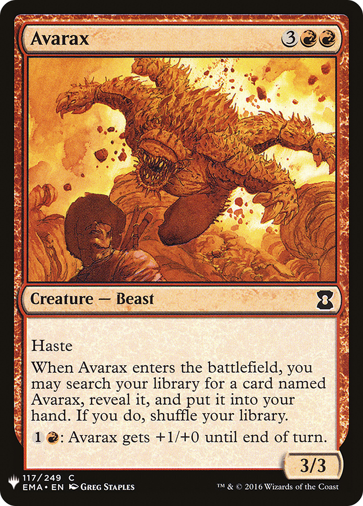 Avarax (MB1-845) - Mystery Booster