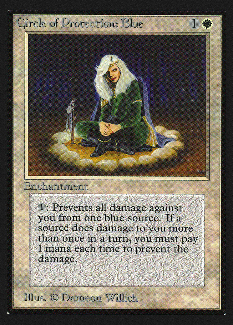 Circle of Protection: Blue (CEI-011) - Intl. Collectors' Edition