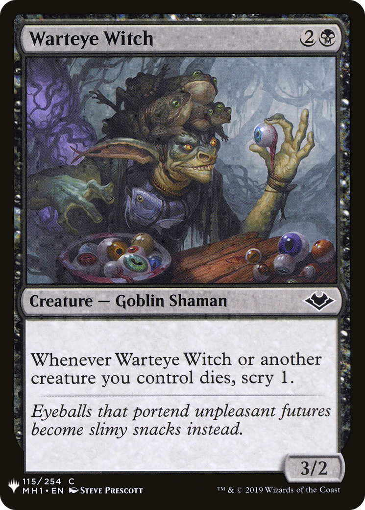 Warteye Witch (MB1-822) - Mystery Booster