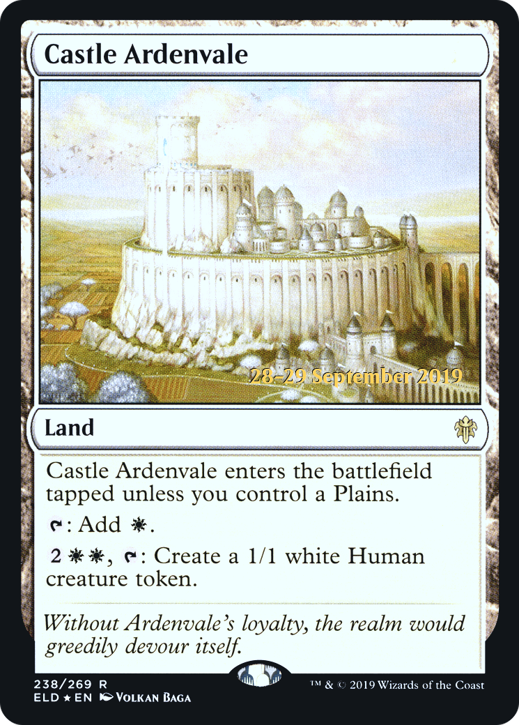 Castle Ardenvale (PELD-238S) - Throne of Eldraine Promos Foil