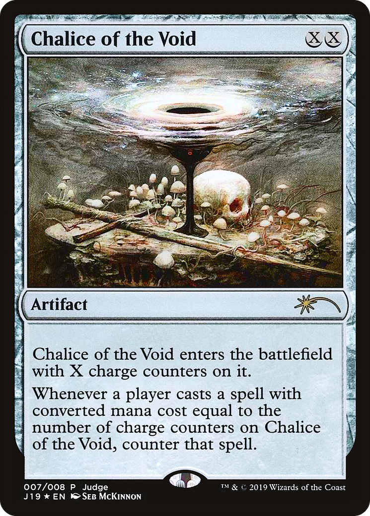Chalice of the Void (J19-007) - Judge Gift Cards 2019 Foil