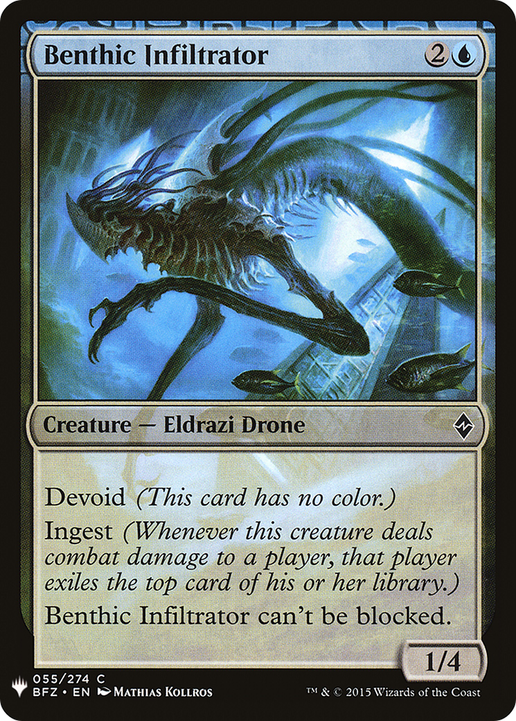 Benthic Infiltrator (MB1-297) - Mystery Booster