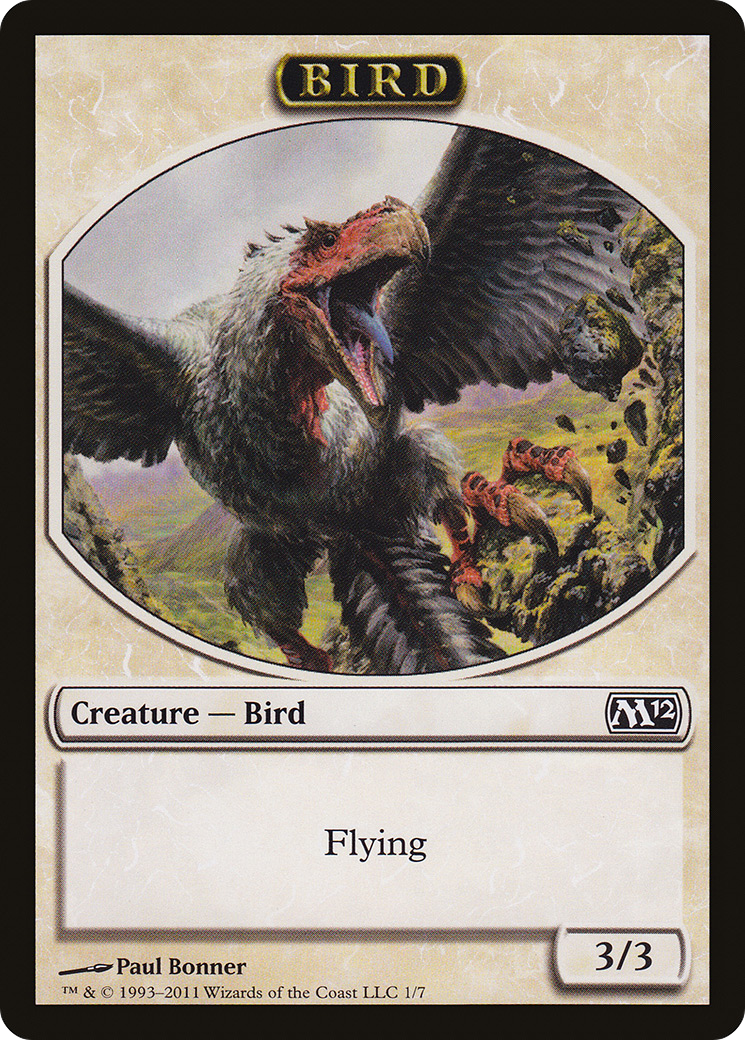 Bird (TM12-001) - Magic 2012 Tokens