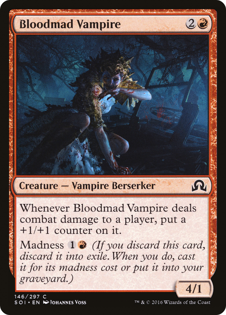 Bloodmad Vampire (SOI-146) - Shadows over Innistrad