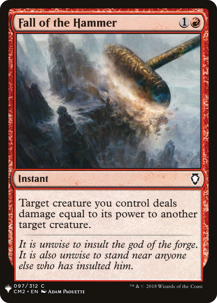 Fall of the Hammer (MB1-921) - Mystery Booster