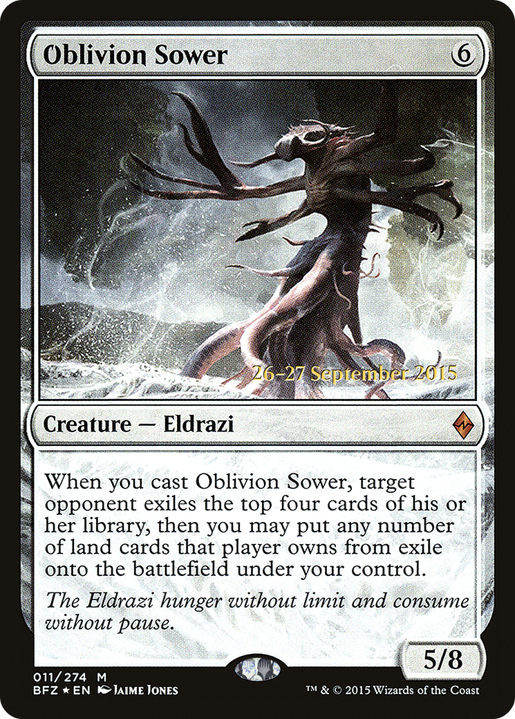 Oblivion Sower (PBFZ-11S) - Battle for Zendikar Promos Foil