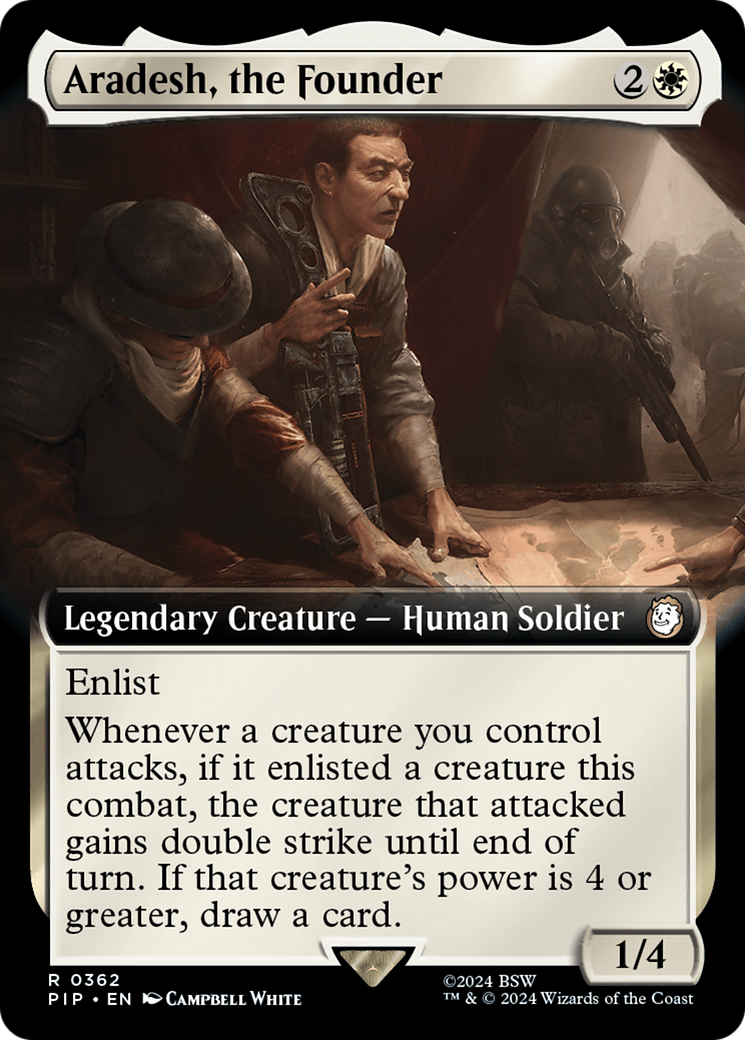 Aradesh, the Founder (PIP-362) - Fallout: (Extended Art) Foil - Premium MTG Single from Wizards of the Coast - Just $0.26! Shop now at Game Crave Tournament Store