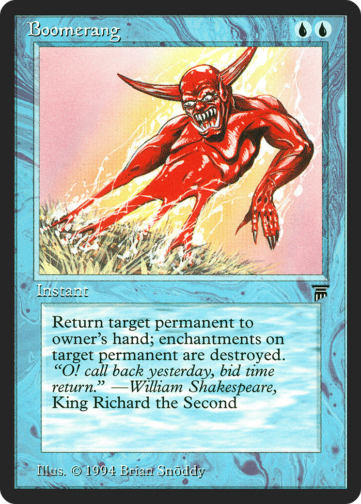 Boomerang (LEG-048) - Legends