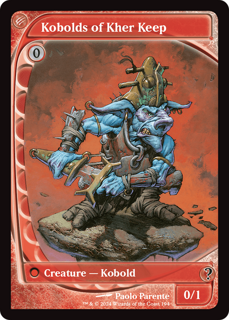 Kobolds of Kher Keep (MB2-194) - Mystery Booster 2 Foil - Premium MTG Single from Wizards of the Coast - Just $12.66! Shop now at Game Crave Tournament Store