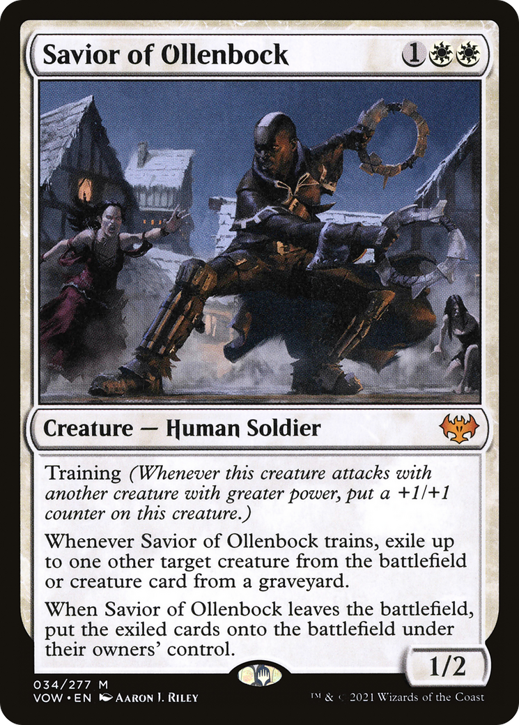 Savior of Ollenbock (VOW-034) - Innistrad: Crimson Vow - Premium MTG Single from Wizards of the Coast - Just $0.08! Shop now at Game Crave Tournament Store