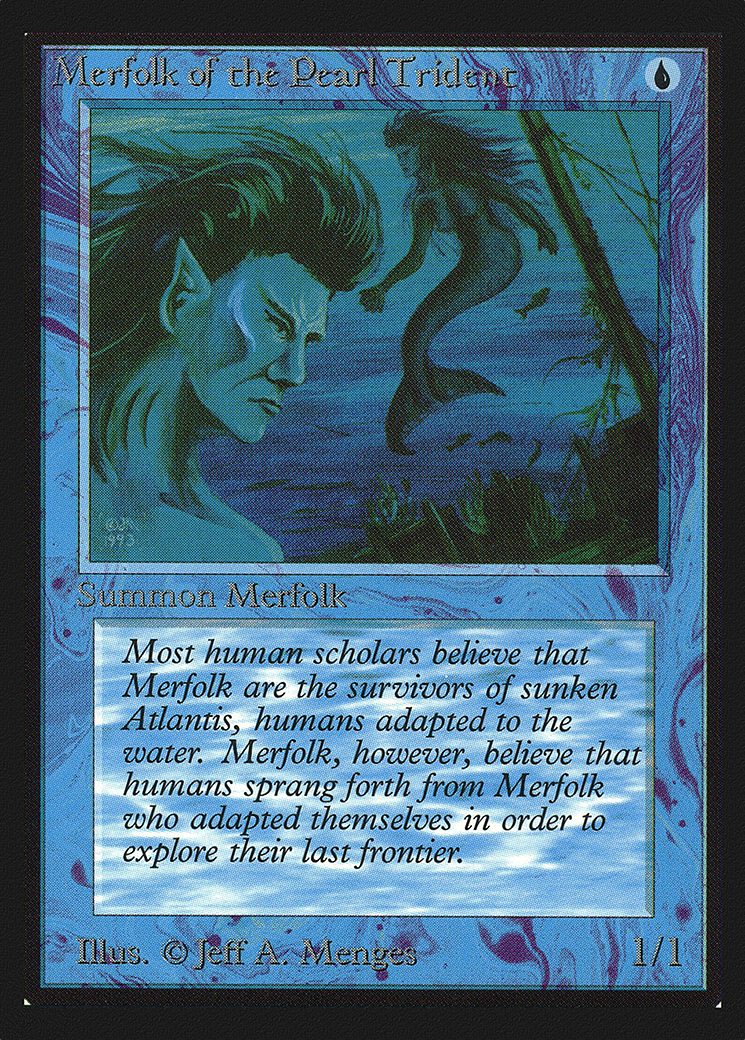 Merfolk of the Pearl Trident (CEI-067) - Intl. Collectors' Edition