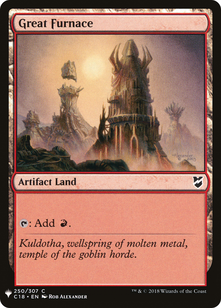 Great Furnace (MB1-1675) - Mystery Booster