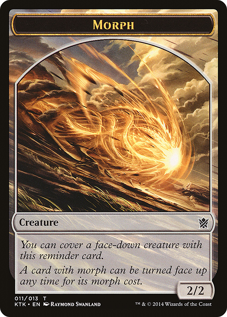 Morph (TKTK-011) - Khans of Tarkir Tokens