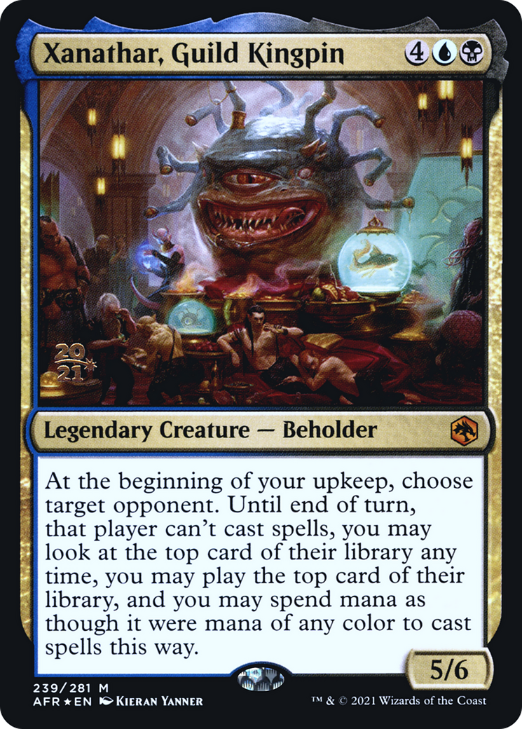 Xanathar, Guild Kingpin (PAFR-239S) - Adventures in the Forgotten Realms Promos Foil
