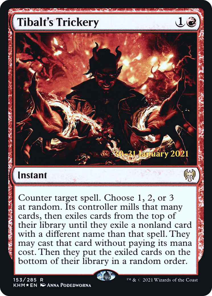 Tibalt's Trickery (PKHM-153S) - Kaldheim Promos Foil