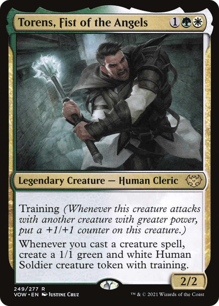 Torens, Fist of the Angels (VOW-249) - Innistrad: Crimson Vow - Premium MTG Single from Wizards of the Coast - Just $0.09! Shop now at Game Crave Tournament Store