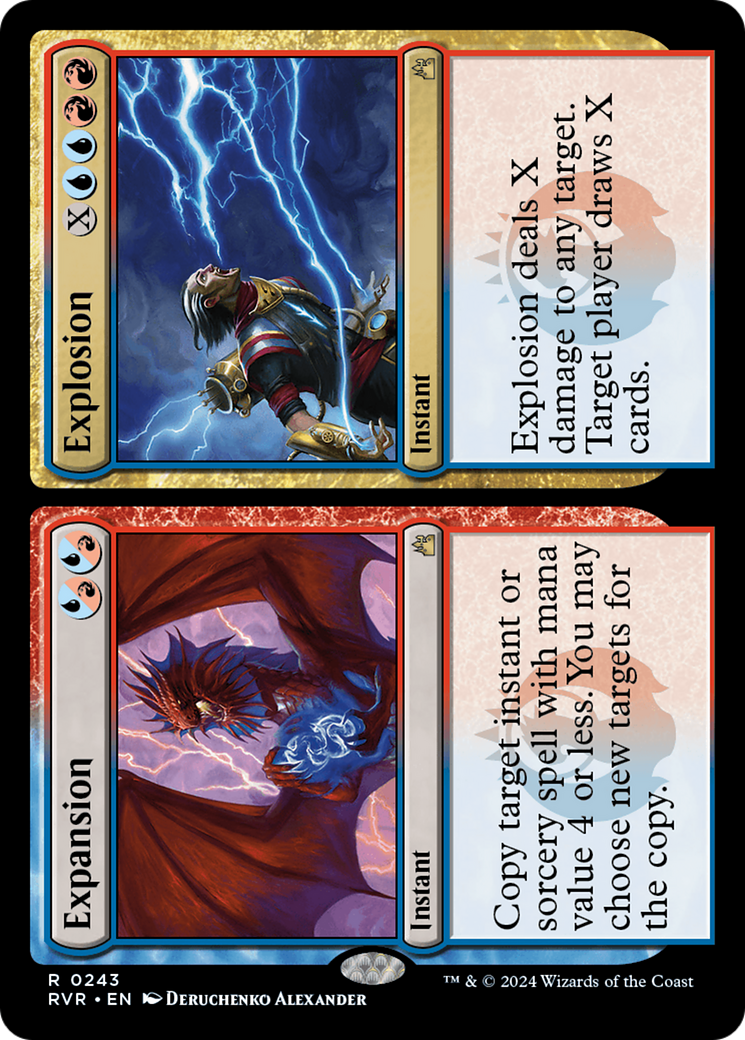 Expansion // Explosion (RVR-243) - Ravnica Remastered - Premium MTG Single from Wizards of the Coast - Just $0.25! Shop now at Game Crave Tournament Store