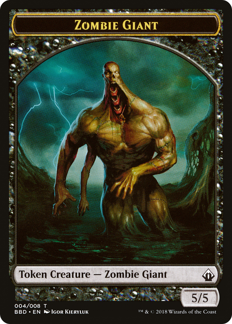Zombie Giant (TBBD-004) - Battlebond Tokens