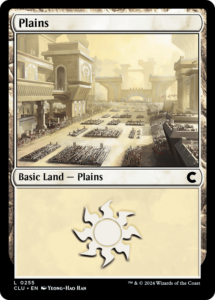 Plains (CLU-255) - Ravnica: Clue Edition - Premium MTG Single from Wizards of the Coast - Just $0.26! Shop now at Game Crave Tournament Store